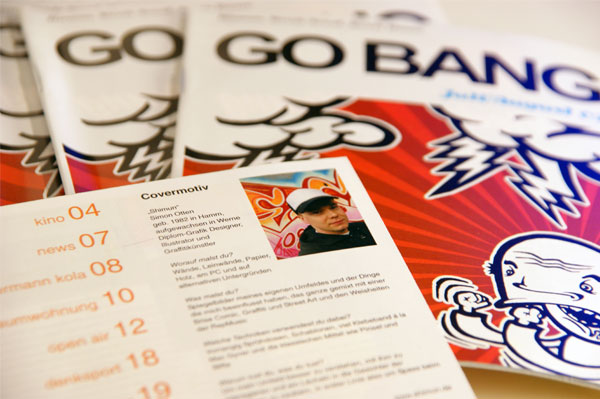 Covergestaltung Go Bang
