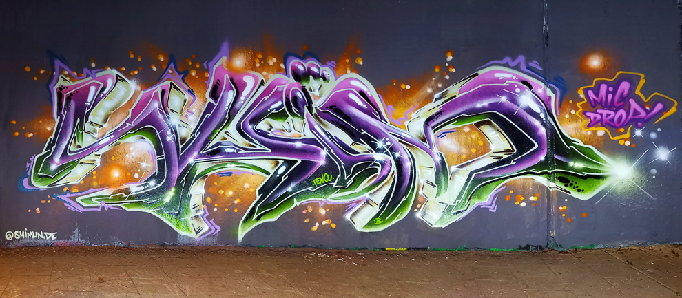 Shimun Graffiti Bochum, Ruhr Universität