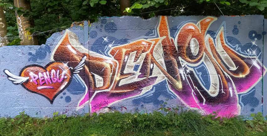 Shimun Graffiti in Dortmund Wambel