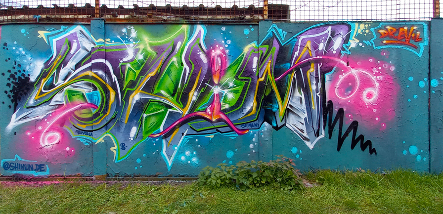 Shimun Graffiti in Werne