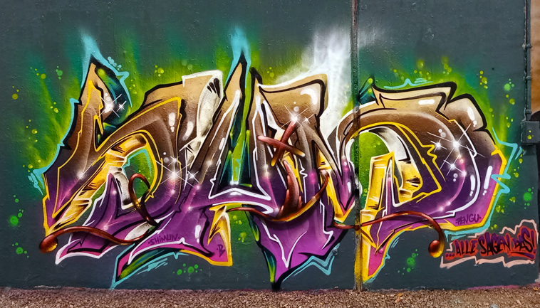 Shimun Graffiti in Bochum