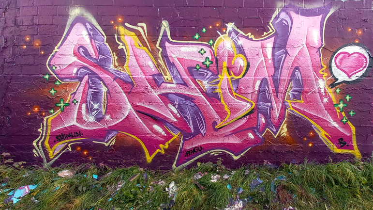 Graffiti in Bergkamen